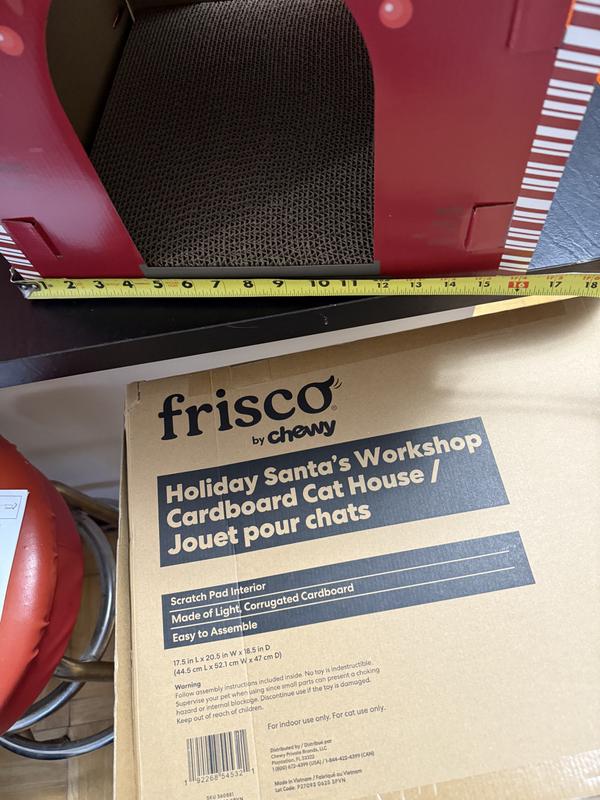 Exterior front 16” but really 14”