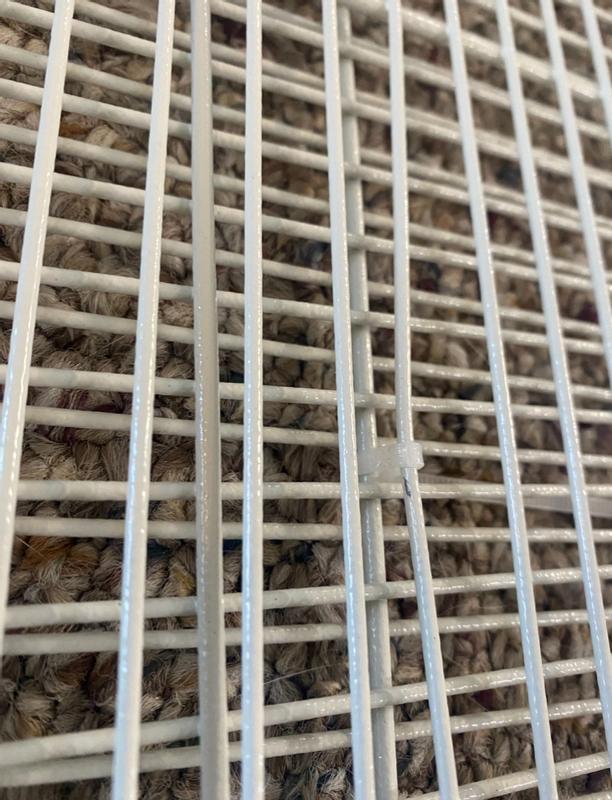 zip tie way too tight