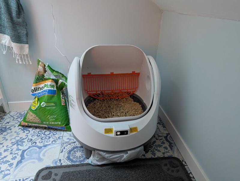 Still works with pine pellets!