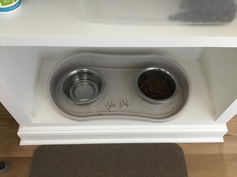 Pet Food Bowl Non Skid Feeding Dish Dog Cat Water Food Feeding Plastic  Plate 9, 1 - Fred Meyer