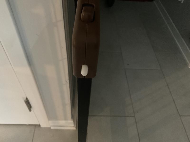 Pins that keep getting stuck inside the frame