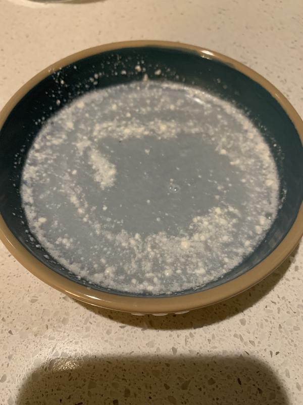 Doesn’t dissolve well but she licked the bowl clean!