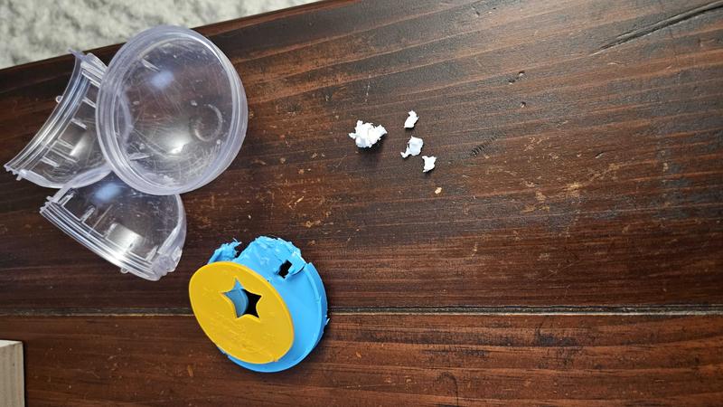 Pet Zone IQ Treat Dispenser Ball Dog Toy, 4-in - Humane Society of Dickson