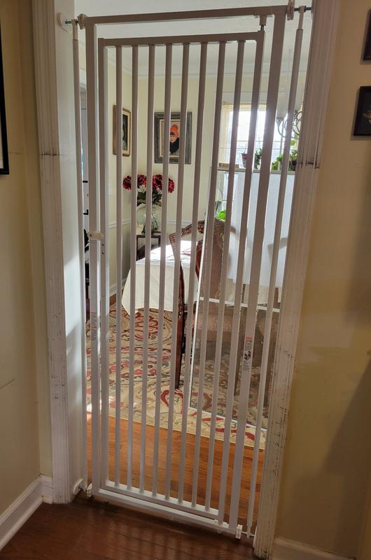 RICHELL Steel Cat Extra Tall Safety Gate, 70in, Black