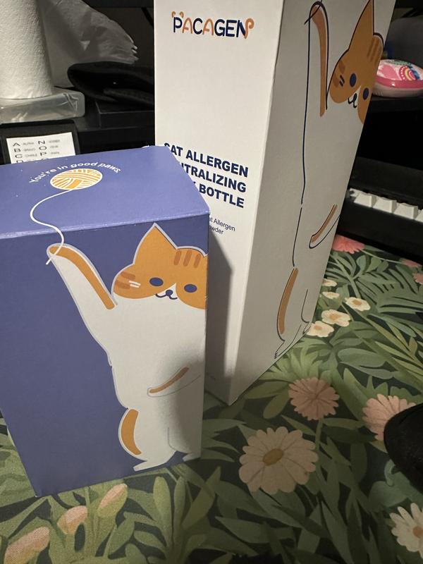PACAGEN Allergen Neutralizing Natural Scent Cat Air Purifier Spray ...