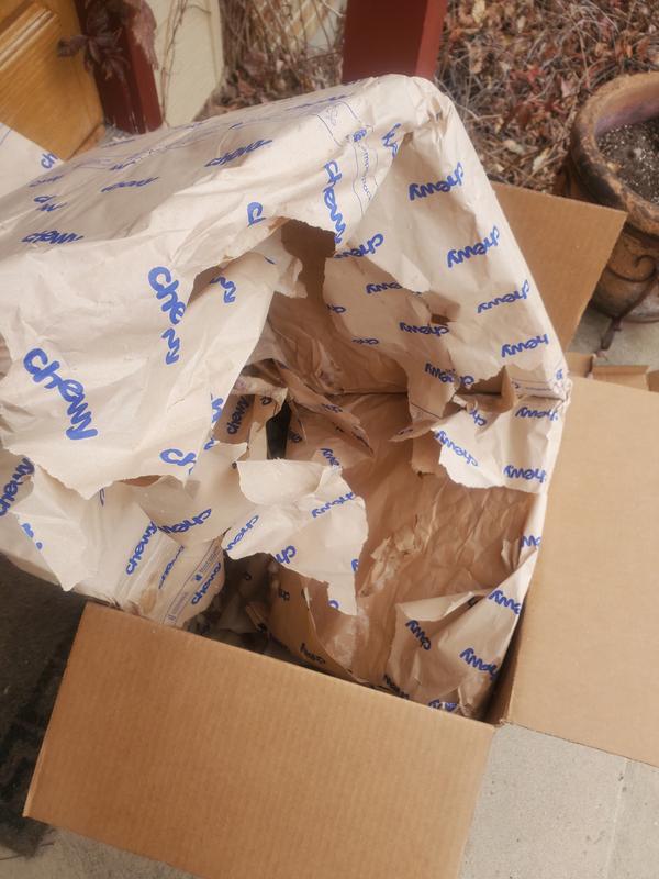 Freshpet Vital shipping container & damaged insulation