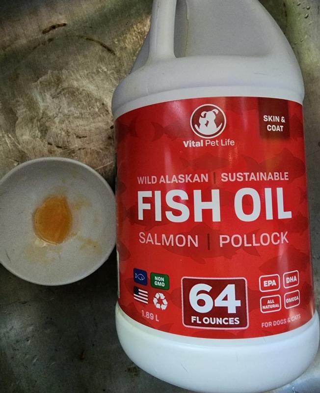 VITAL PET LIFE Wild Alaskan Fish Oil Skin & Coat Health Liquid Cat