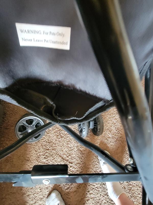 PET GEAR Travel Lite Pet Stroller, Black