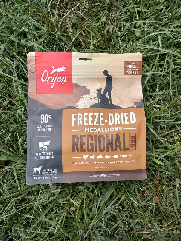 ORIJEN Regional Red GrainFree FreezeDried Dog Food & Topper, 16oz