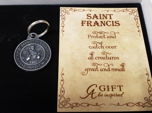 Saint francis outlet dog tag