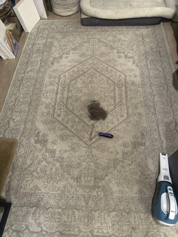 I vacuum multiple times a day and so much hair still pulled up in a 12 hr time frame.