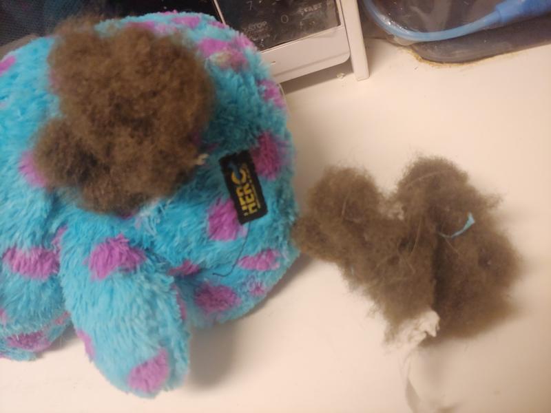 Thick stuffing before