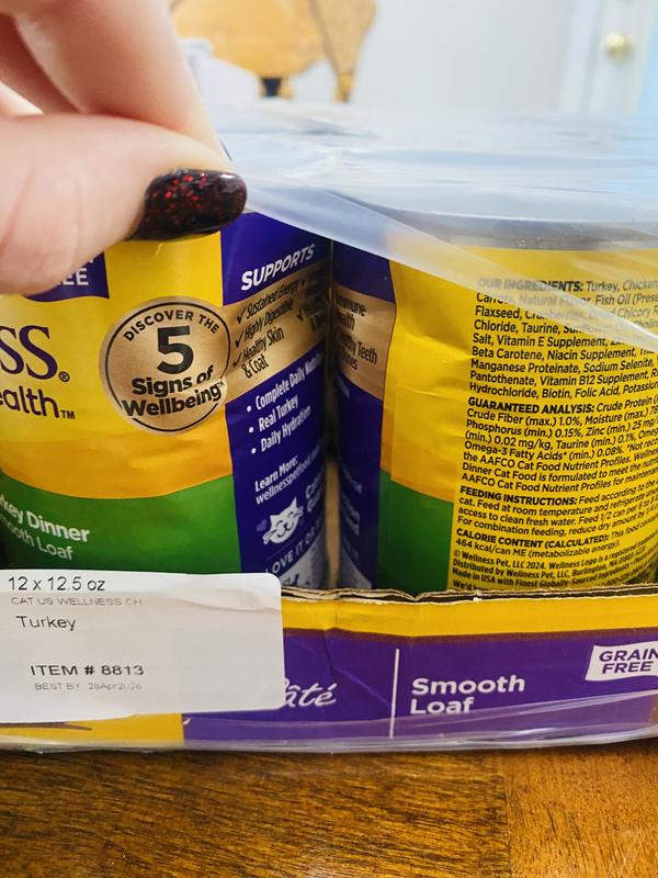 Total 8/12 cans dented