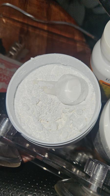 Consistency is similar to flour, clumps together way too easily