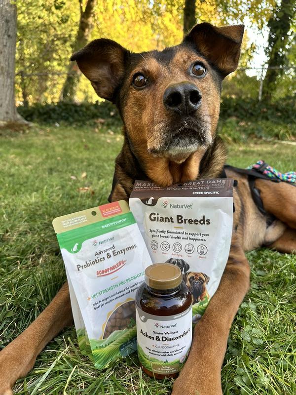 Larry loves NaturVet!