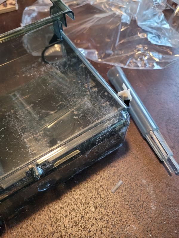 Rewrapped broken garbage