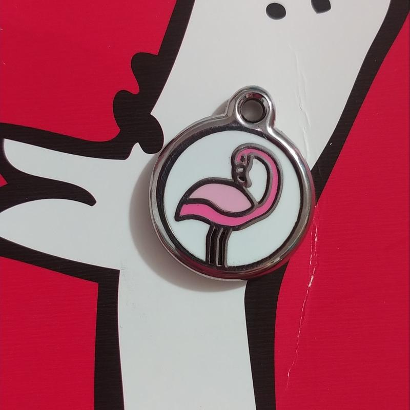 Flamingo on the front