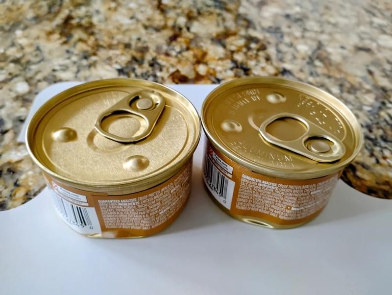 dented cans