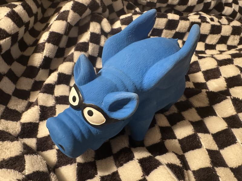 Flying Grunt Pig, Blue