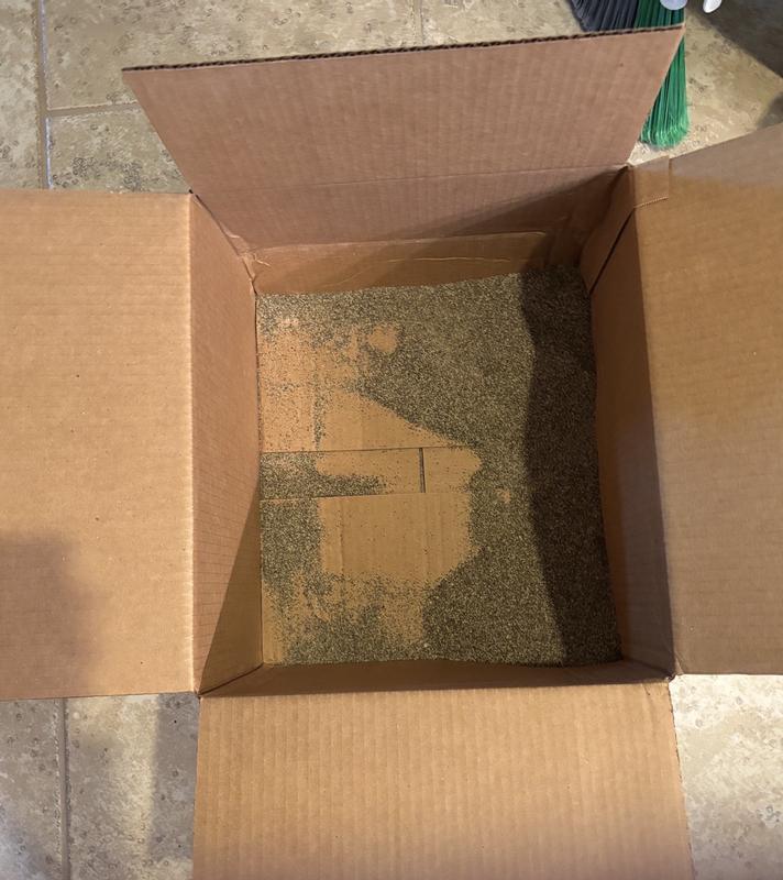 What a mess litter everywhere.