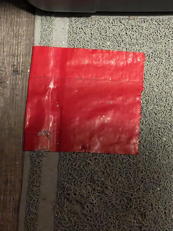 FRISCO Rectangular Cat Litter Mat, Grey, Large