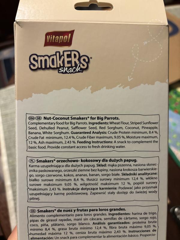 Ingredients leave room to be improved