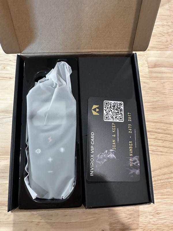 Contains a user manual, and QR code for tutorials