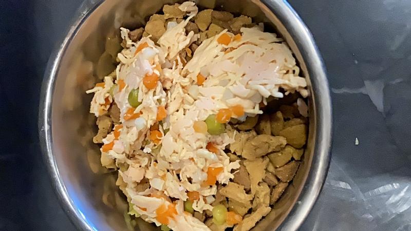 Used as a kibble topping