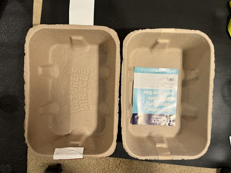 FRISCO HighSided Heavy Duty Disposable Litter Box, Jumbo, 2 count