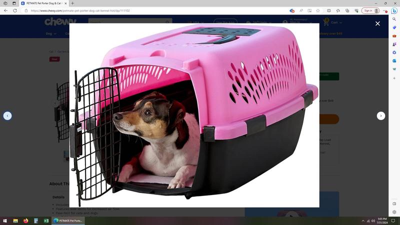 Aspen pet crate pink best sale