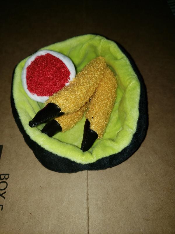 My youngest cat, two years old playing with the toy. Then up close pictures of the toy itself