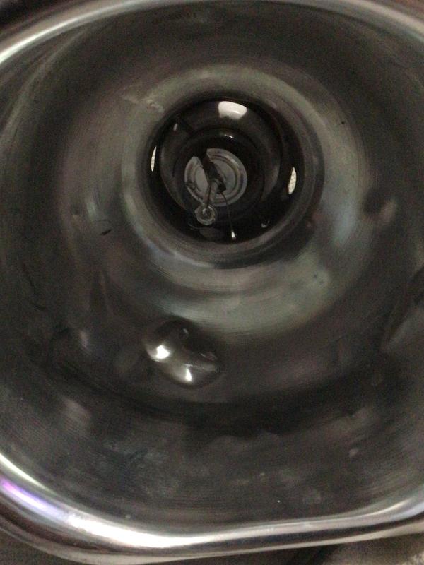 Part still stuck in the dome