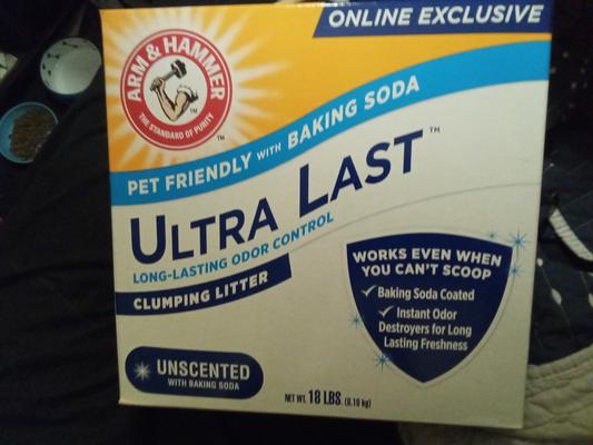 Arm & hammer top ultra last cat litter