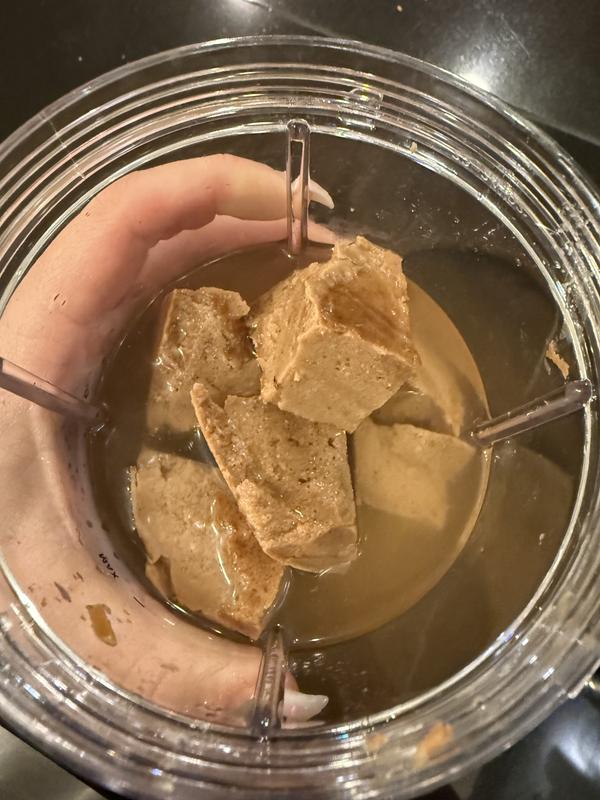 Pre-blend. 1:1 water ratio.