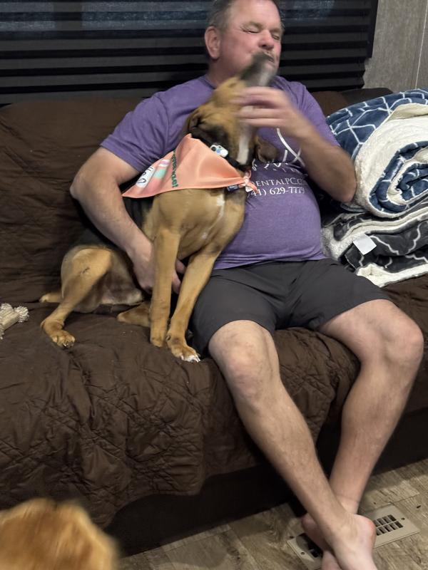 Daddy, I love it!  I am a handsome boy!