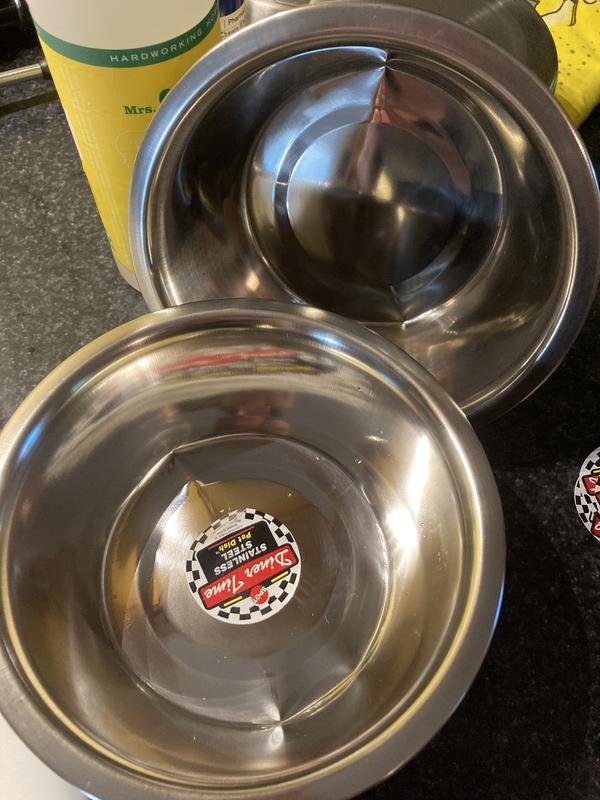 ETHICAL PET Stainless Steel Mirror Finish Dog Bowl, 5-qt - Chewy.com