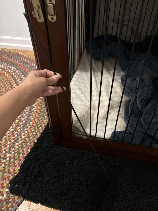 Three bars broken, one came entirely off