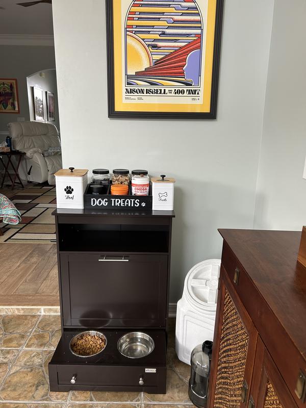 Works great for storing and organizing dog treats