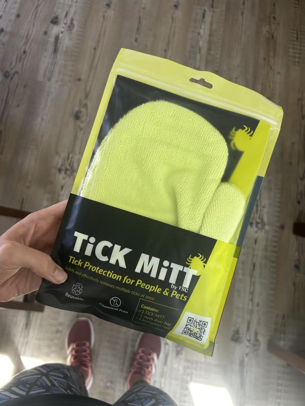 Added piece of mind to our tick preventative routine!