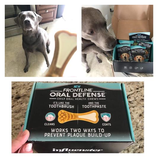 Frontline oral store defense for dogs