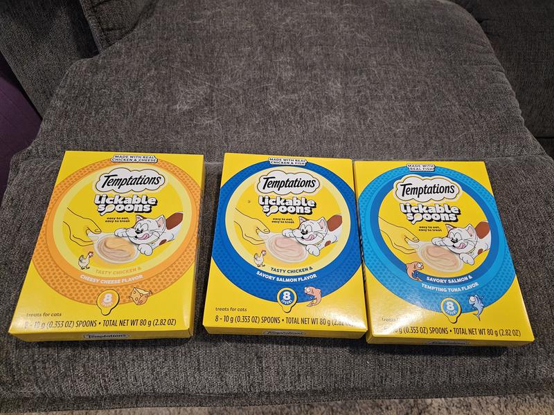 The 3 dual-flavor packs included