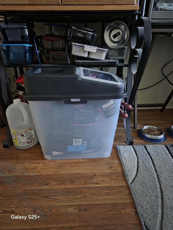 Dry food storage side View