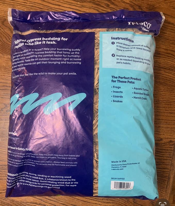 Snakes love this bedding