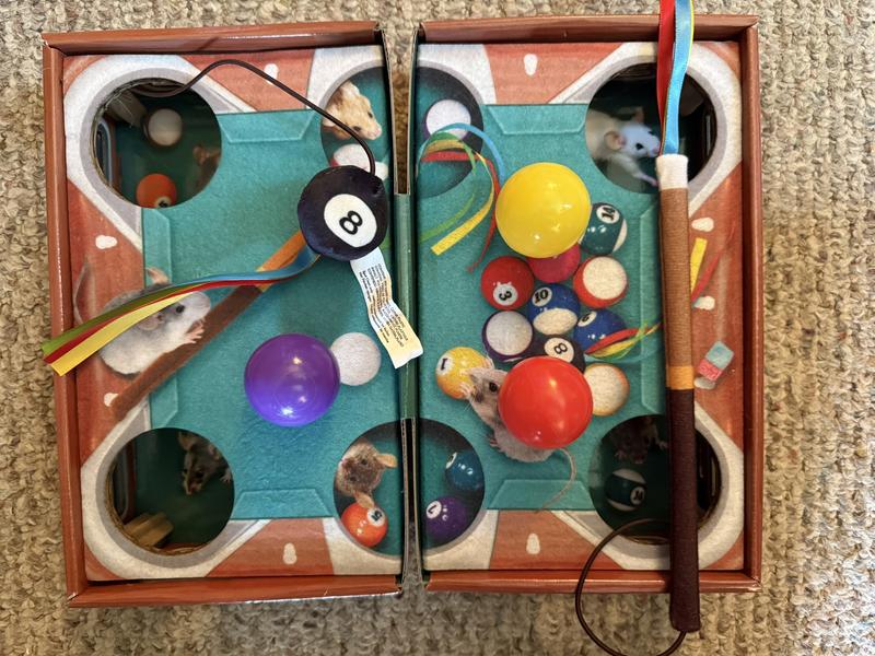 KONG Playground Pool Table Game & Puzzle Cat Toy with Catnip ...