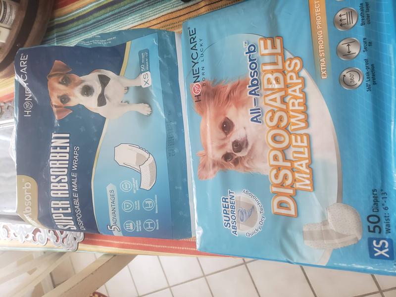 All absorb store male dog wraps