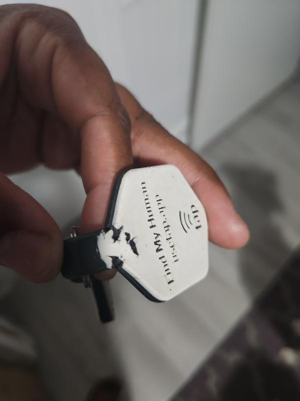 Crumbling around the key loop