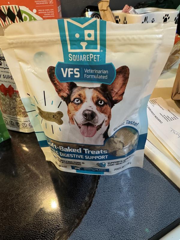 The actual bag of treats