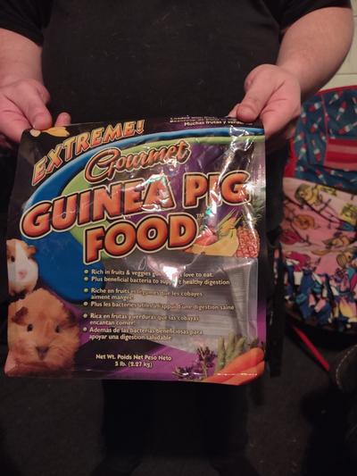 Extreme guinea pig store food