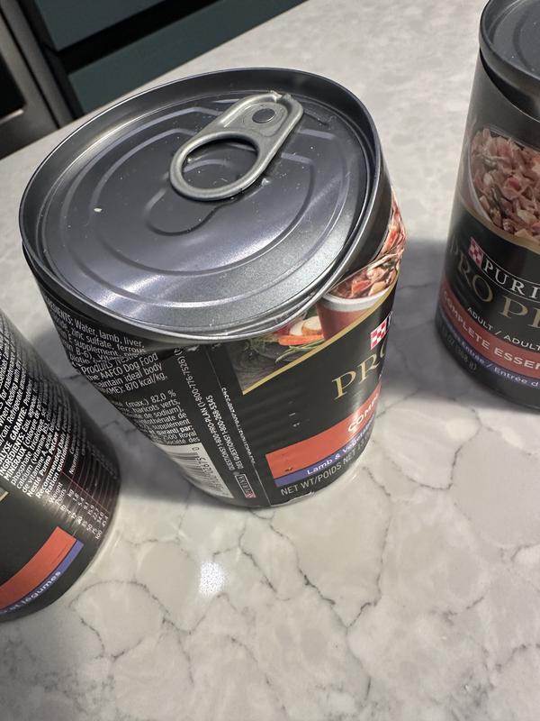 Half the cans looked like this.
