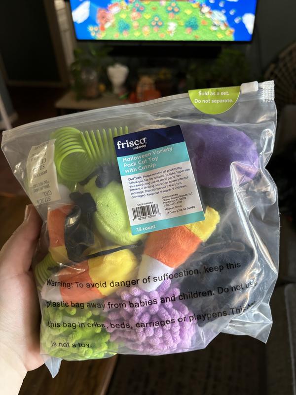Frisco Halloween Boo Basket Variety Pack Dog Toy